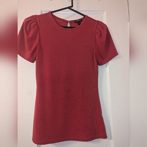 Rose colored dress top